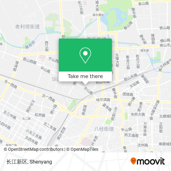 长江新区 map