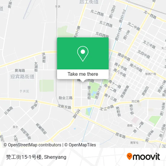 赞工街15-1号楼 map