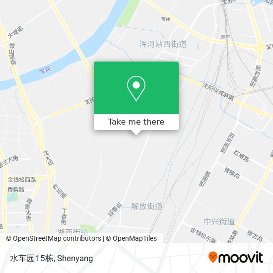 水车园15栋 map