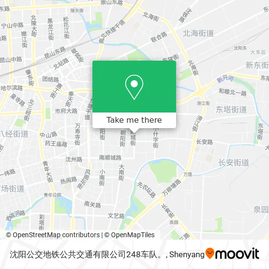 沈阳公交地铁公共交通有限公司248车队。 map