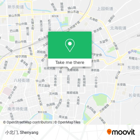 小北门 map