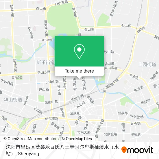 沈阳市皇姑区茂鑫乐百氏八王寺阿尔卑斯桶装水（水站） map