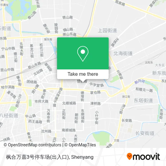 枫合万嘉3号停车场(出入口) map