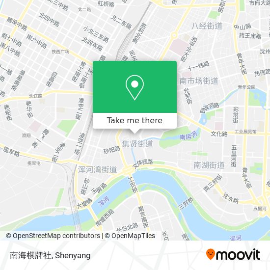 南海棋牌社 map