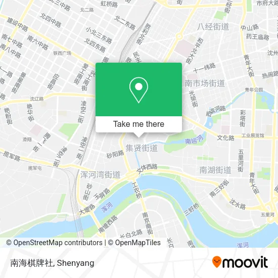 南海棋牌社 map
