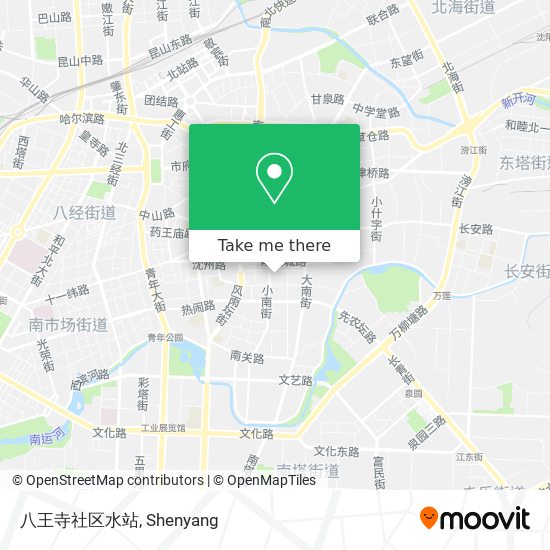 八王寺社区水站 map