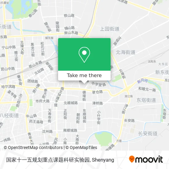 国家十一五规划重点课题科研实验园 map