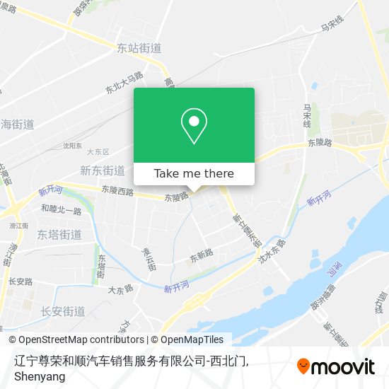 辽宁尊荣和顺汽车销售服务有限公司-西北门 map