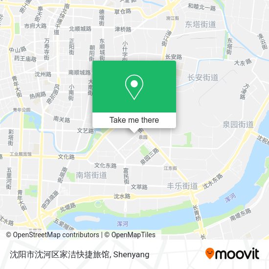 沈阳市沈河区家洁快捷旅馆 map