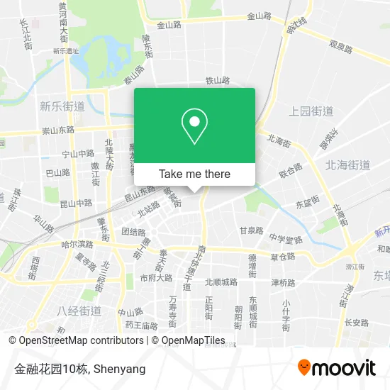 金融花园10栋 map