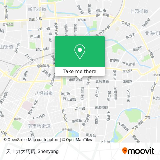 天士力大药房 map
