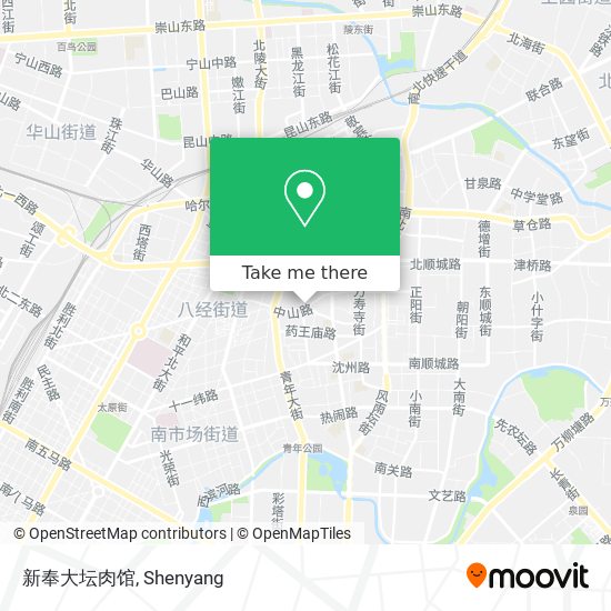 新奉大坛肉馆 map