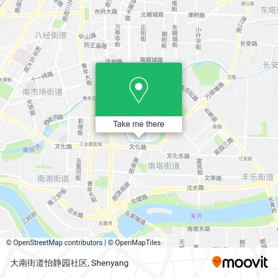 大南街道怡静园社区 map