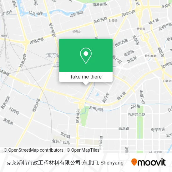 克莱斯特市政工程材料有限公司-东北门 map