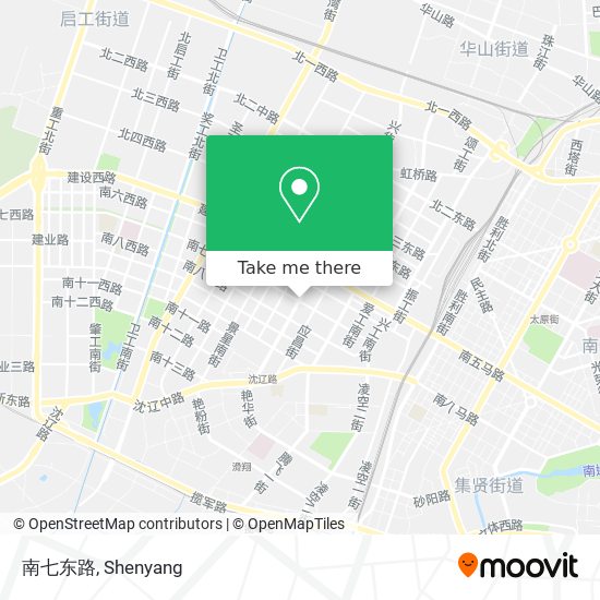 南七东路 map