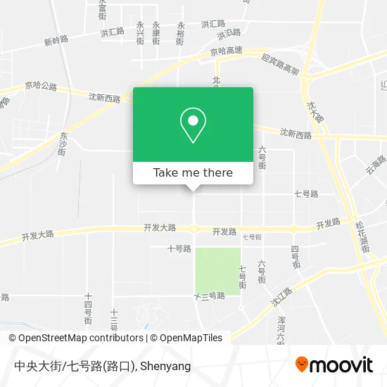 中央大街/七号路(路口) map