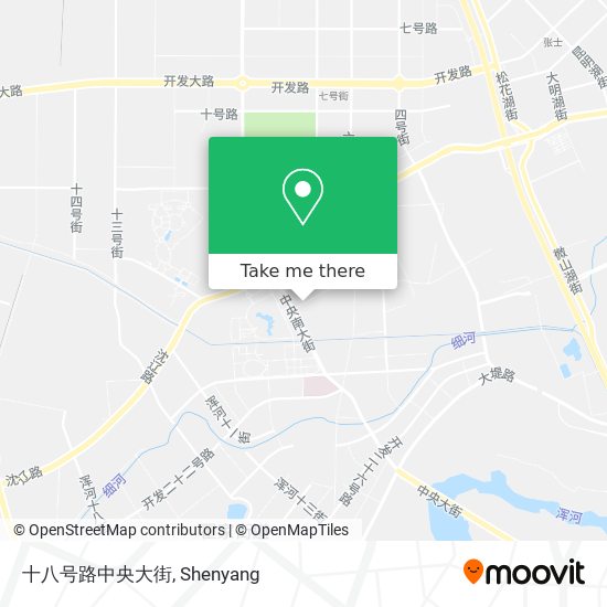 十八号路中央大街 map