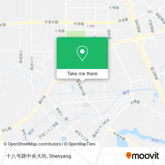 十八号路中央大街 map