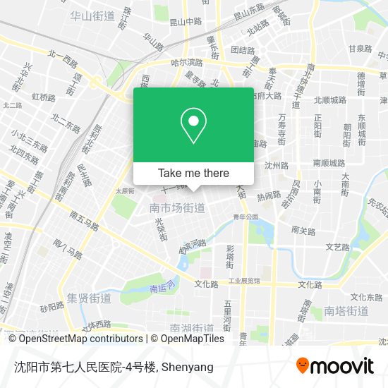沈阳市第七人民医院-4号楼 map