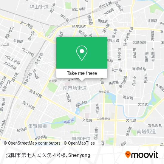 沈阳市第七人民医院-4号楼 map