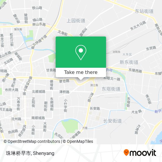 珠琳桥早市 map