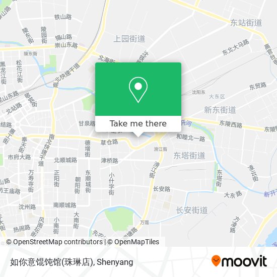 如你意馄饨馆(珠琳店) map