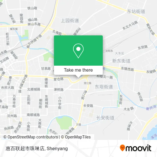 惠百联超市珠琳店 map