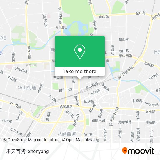 乐天百货 map