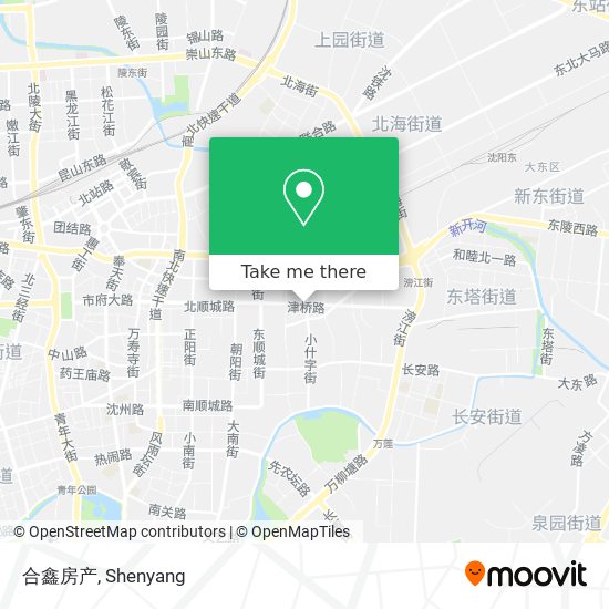 合鑫房产 map
