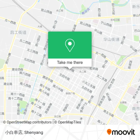 小白串店 map