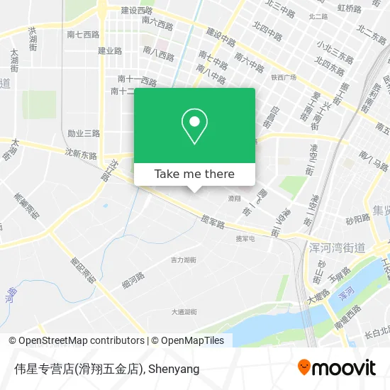 伟星专营店(滑翔五金店) map