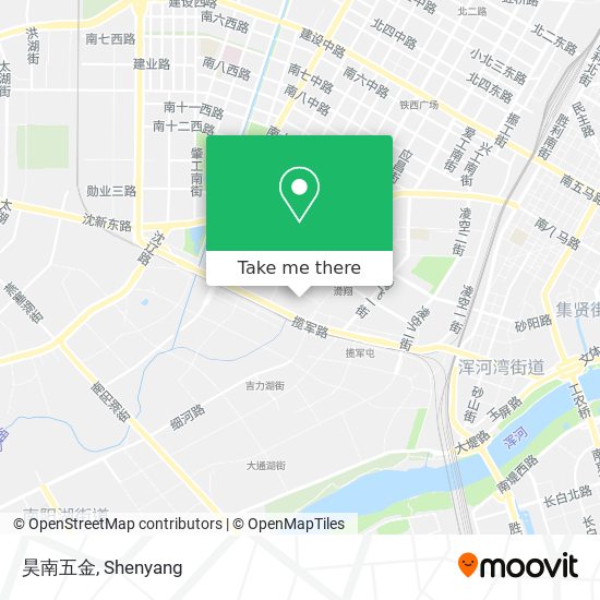 昊南五金 map