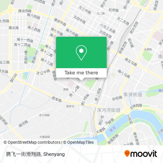 腾飞一街滑翔路 map