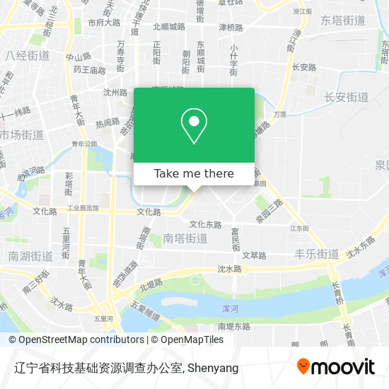辽宁省科技基础资源调查办公室 map