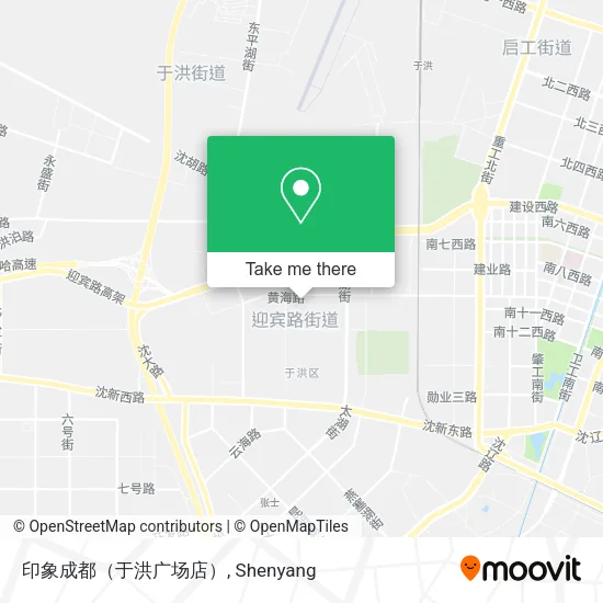 印象成都（于洪广场店） map