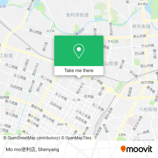 Mo mo便利店 map