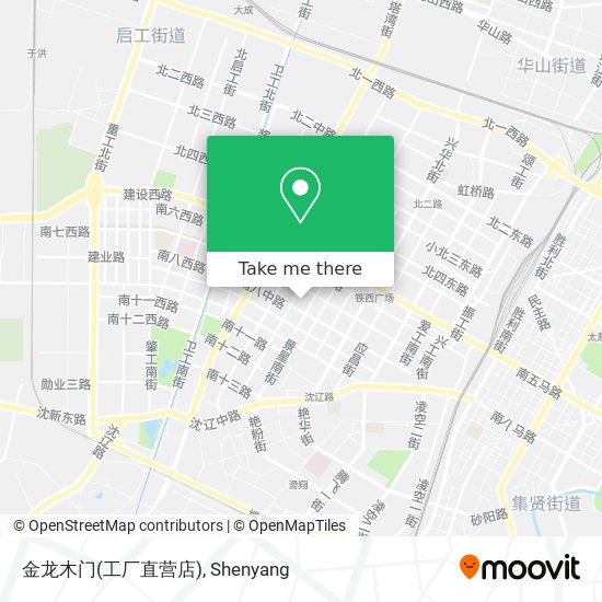 金龙木门(工厂直营店) map