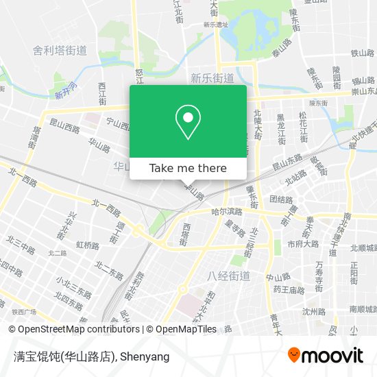 满宝馄饨(华山路店) map