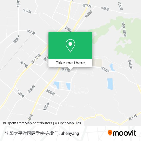 沈阳太平洋国际学校-东北门 map