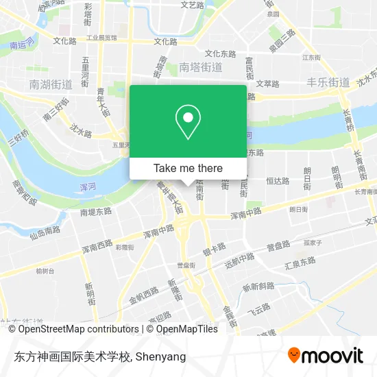 东方神画国际美术学校 map