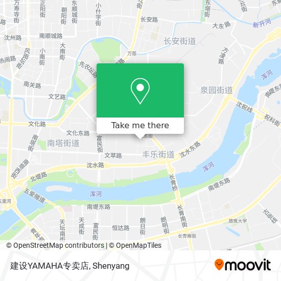 建设YAMAHA专卖店 map