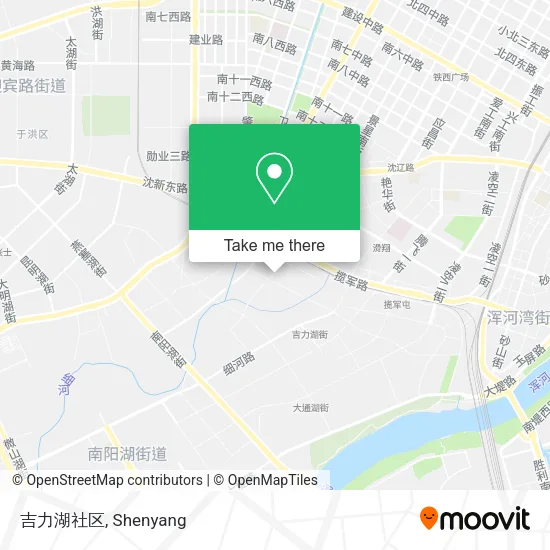 吉力湖社区 map