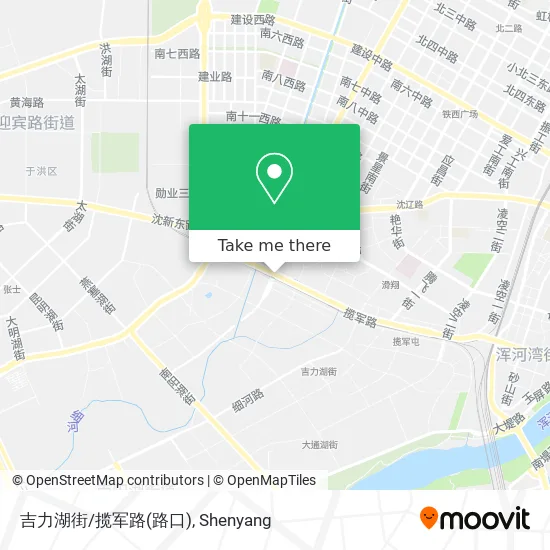 吉力湖街/揽军路(路口) map
