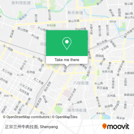 正宗兰州牛肉拉面 map