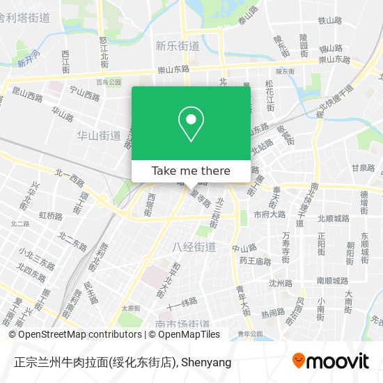 正宗兰州牛肉拉面(绥化东街店) map