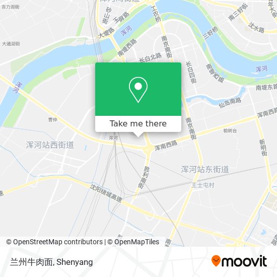 兰州牛肉面 map