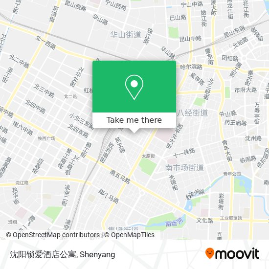 沈阳锁爱酒店公寓 map