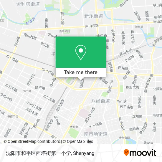 沈阳市和平区西塔街第一小学 map