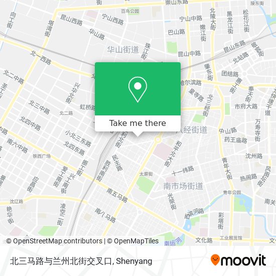 北三马路与兰州北街交叉口 map