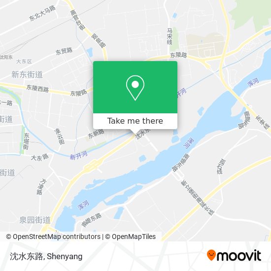 沈水东路 map